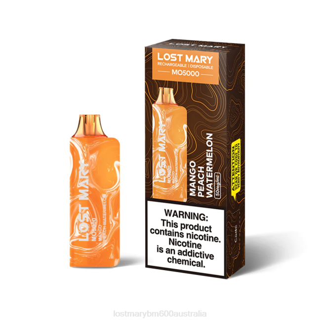 Lost Mary Flavours Ranked L64B48 LOST MARY MO5000 Mango Peach Watermelon