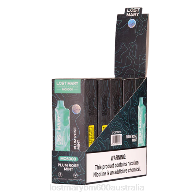 Lost Mary Flavours Ranked L64B58 LOST MARY MO5000 Plum Rose Mint