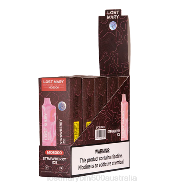 Lost Mary Vape Flavors L64B66 LOST MARY MO5000 Strawberry Ice