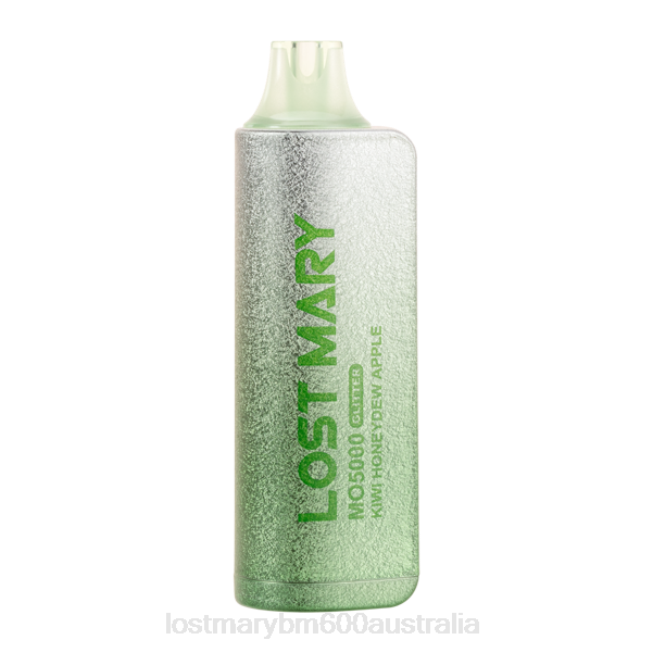 Lost Mary Vape Sydney L64B123 LOST MARY MO5000 Glitter Edition Kiwi Honeydew Apple