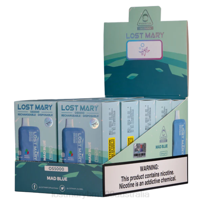 Lost Mary Vape Flavors L64B46 LOST MARY OS5000 Mad Blue