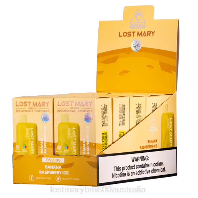 Lost Mary Vape Near Me L64B4 LOST MARY OS5000 Banana Raspberry Ice