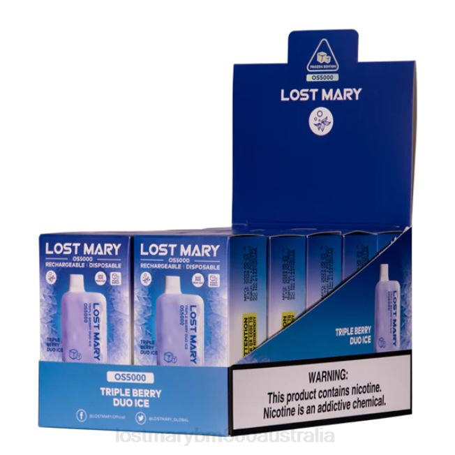 Lost Mary Vape Near Me L64B74 LOST MARY OS5000 Triple Berry Duo Ice