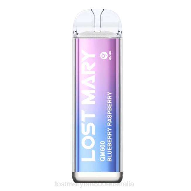 Lost Mary Flavours Ranked L64B158 LOST MARY QM600 Disposable Vape Blueberry Raspberry