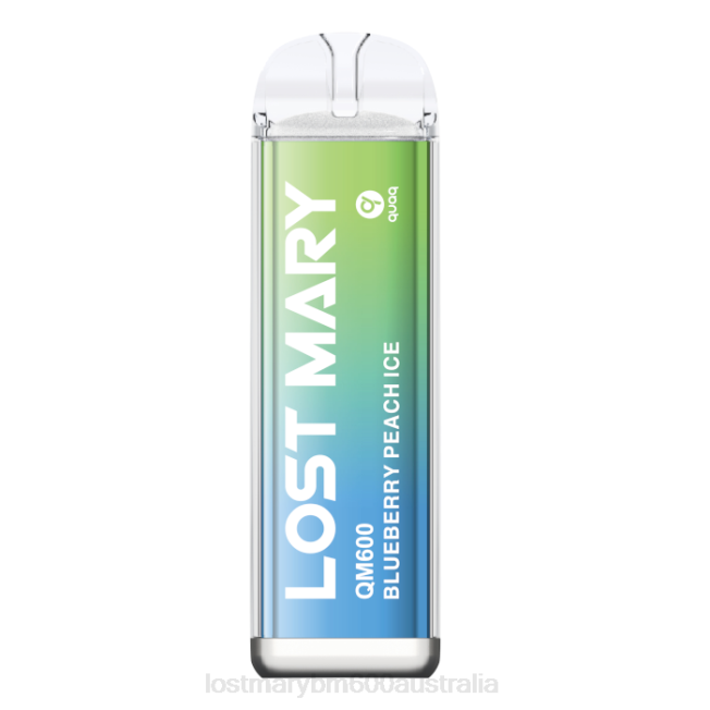 Lost Mary Vape Australia L64B161 LOST MARY QM600 Disposable Vape Blueberry Peach Ice