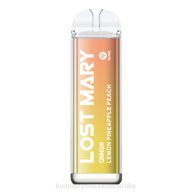 Lost Mary Vape Sydney L64B163 LOST MARY QM600 Disposable Vape Lemon Pineapple Peach