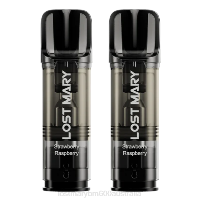 Lost Mary Flavours Ranked L64B178 LOST MARY Tappo Prefilled Pods - 20mg - 2PK Strawberry Raspberry